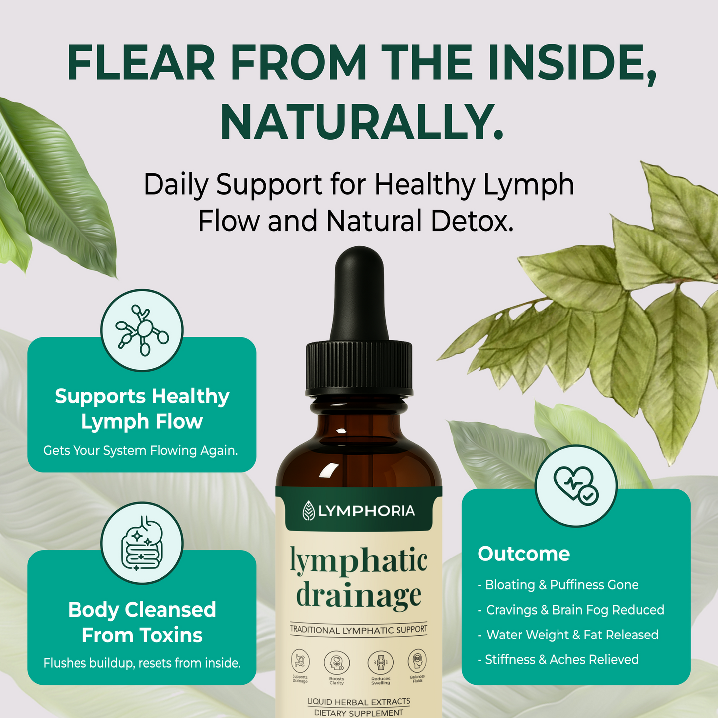 Lymphoria Gouttes de drainage